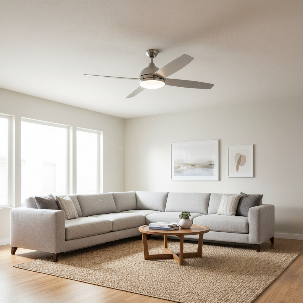 Monte Carlo Clarity Flush Mount Ceiling Fan Review: A Deep Dive into Style and Performance
