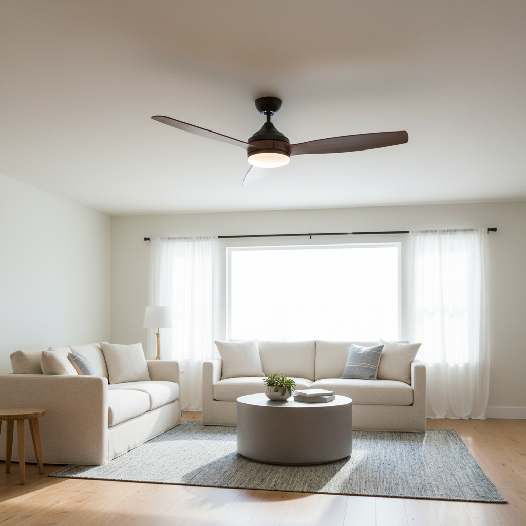 Hunter Newsome Low Profile Ceiling Fan Review: Your Ideal Low-Ceiling Solution