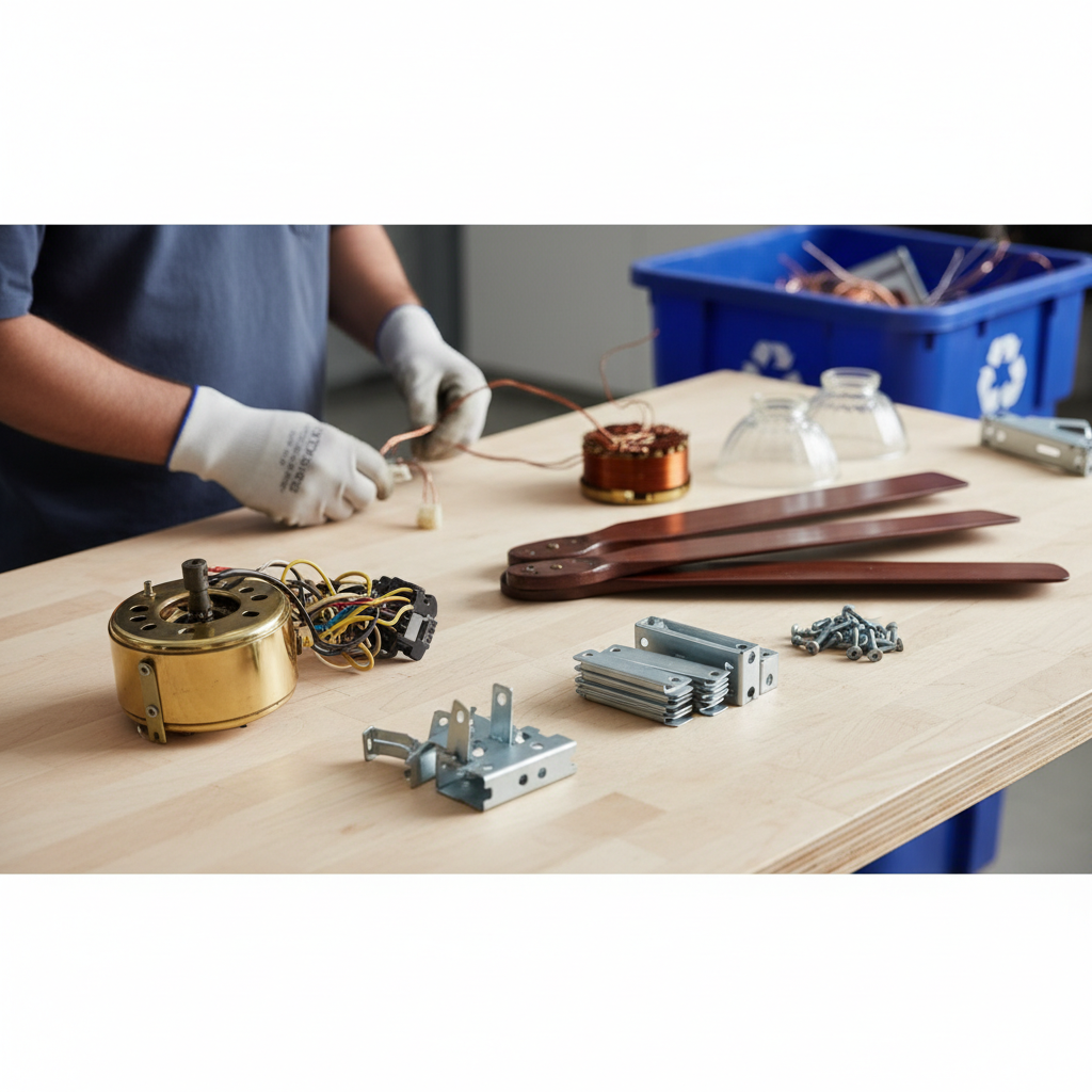 Responsible Recycling: Your Guide to Disposing of Old Ceiling Fans