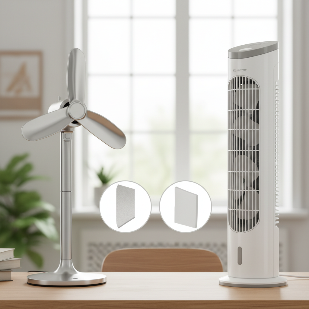 Comparison: Metal vs. Plastic Fan Blades – The Ultimate Guide