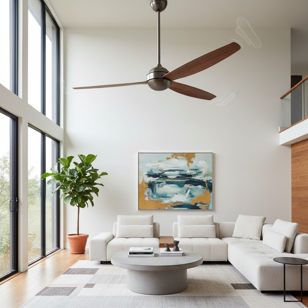 Atlas Matthews Acqua (Dual Head) Ceiling Fan Review: A Unique Blend of Art and Airflow
