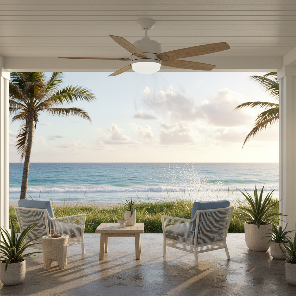 The Ultimate Guide to Ceiling Fans for Coastal and Salt Air Homes