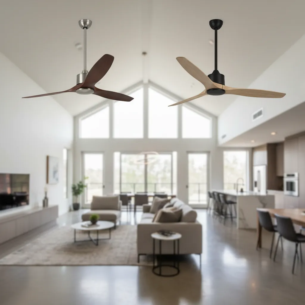Ceiling Fan Showdown: Choosing Between 52-Inch and 60-Inch Fan Sizes